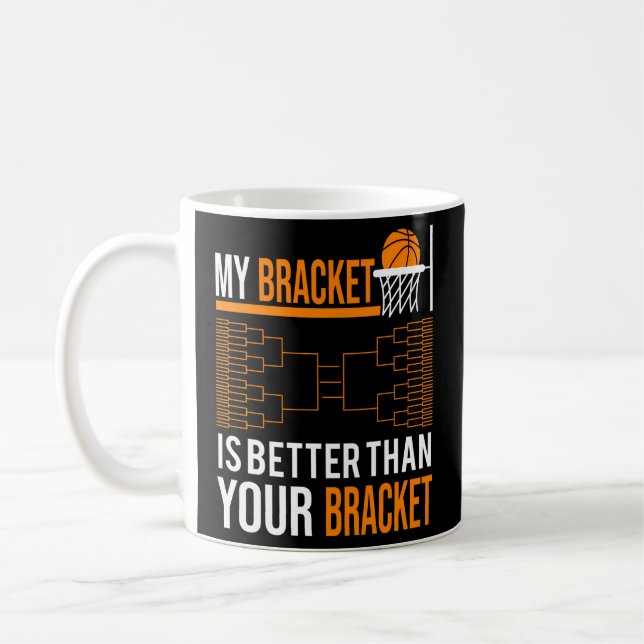 März Basketball Turnier Meine Schlange ist besser  Kaffeetasse (Links)