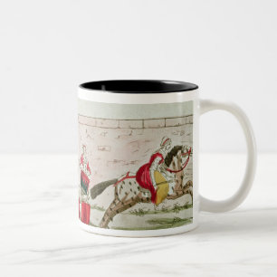 März der Frauen auf Versailles Zweifarbige Tasse