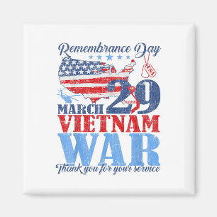 März des Gedenktages 29 Veteran des Vietnamkriegs Magnet