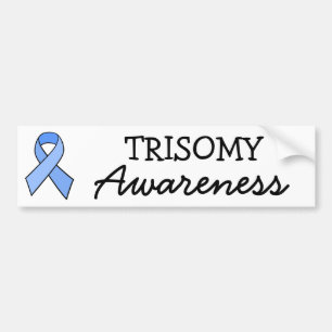 März es Trisomy Awareness Montag Autoaufkleber