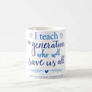 März für unsere Leben-Tasse Kaffeetasse