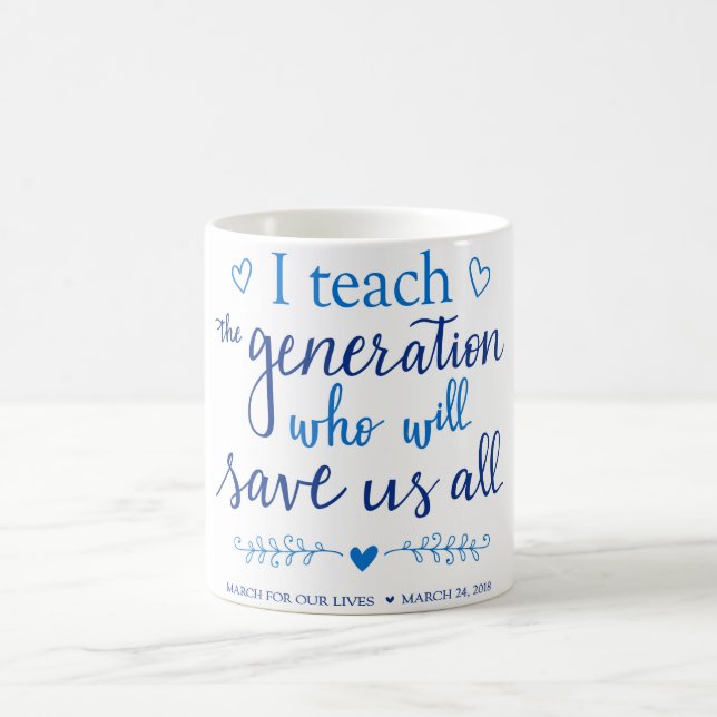März für unsere Leben-Tasse Kaffeetasse (Mittel)