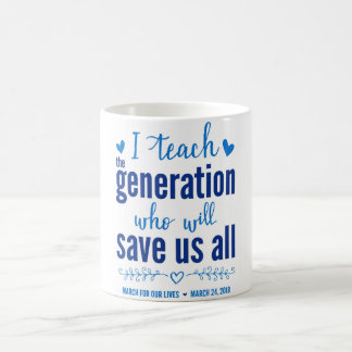 März für unsere Leben-Tasse Kaffeetasse