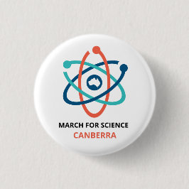 März für Wissenschaft - Canberra - Button