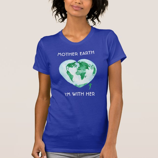 März für Wissenschaftst-stück - Mutter-Erde, bin T-Shirt (Vorderseite)