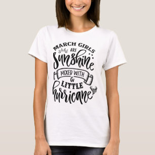 März Girls sind Sunshine Mixed Little Hurricane T-Shirt