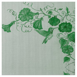 März Green Hummingbird Stoff