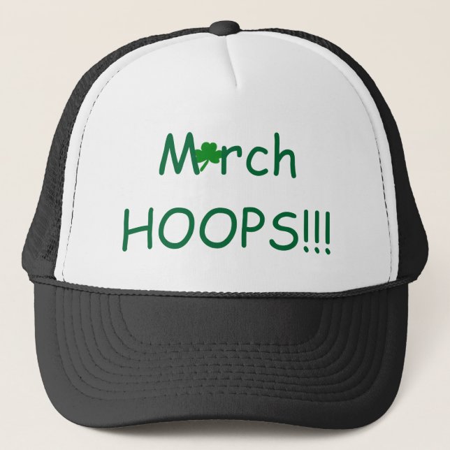 März HOOPS Green Kleeblatt Truckerkappe (Vorderseite)