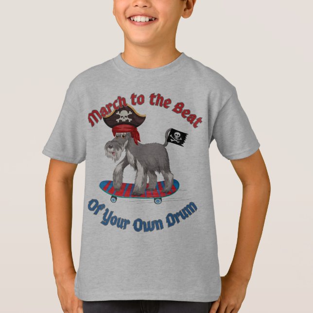 März in den Schläger des eigenen Trostes T-Shirt (Vorderseite)