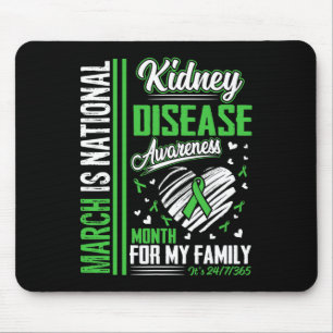 März ist der Monat, in dem die Nierenerkrankung be Mousepad