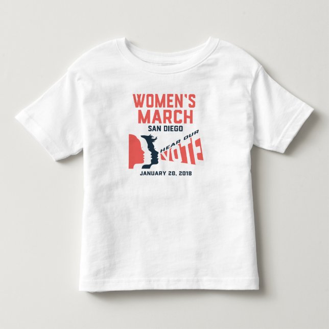 März San Diego Offizieller Kleinkind T - Shirt (Vorderseite)