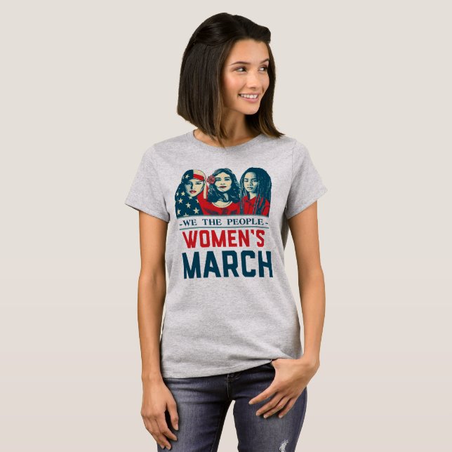 März-Shirt der Frauen T-Shirt (Vorne ganz)