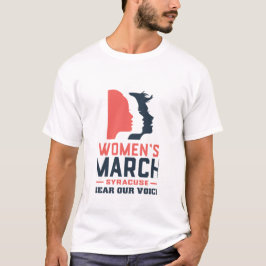 März Syrakus hört unsere Stimme T-Shirt