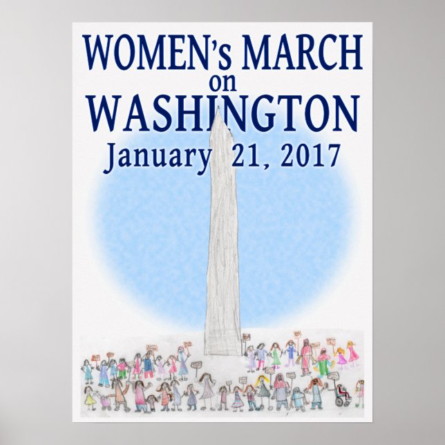 März von Frauen in Washington - von Pearl Poster (Vorne)