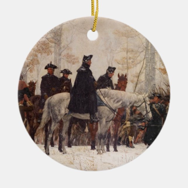 März zur Tal-Schmiede - William Trego (1883) Keramik Ornament (Vorne)