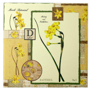 Märzblume Fliese