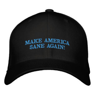 MASA HAT - Machen Sie Amerika wieder SANE! Bestickte Baseballkappe