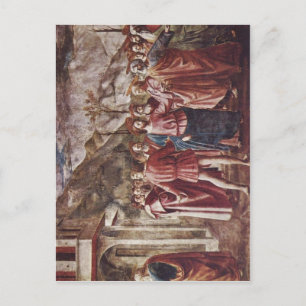 Masaccio Freskenzyklus der Brancacci-Kapelle Postkarte
