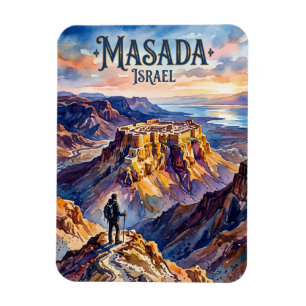Masada Nationalpark Israel Magnet