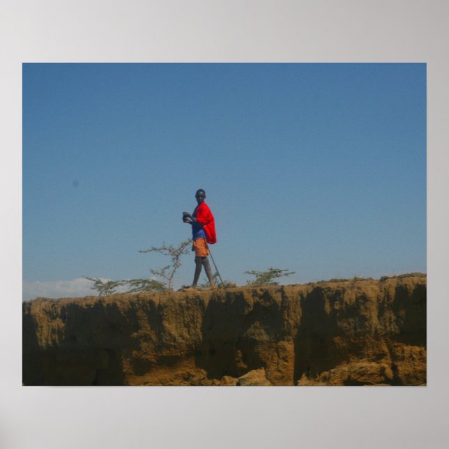 masai kenya poster (Vorne)