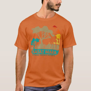 Masai Mara Safari Nationalpark Kenya Serengeti T-Shirt
