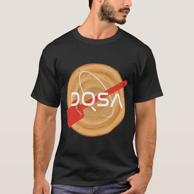Masala Dosa Idli South Indian Desi Food T-Shirt (Vorderseite)