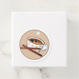 Masala Spiced Chai Tea Indische Küche Geschenkanhänger