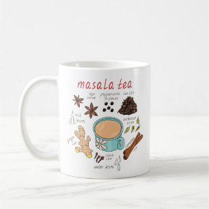 Masala Tea Coffee Mug pour les amateurs de thé