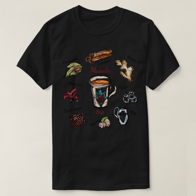 Masala Tea T-Shirt (Design vorne)