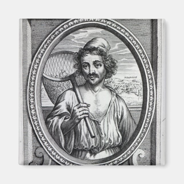 Masaniello, eingegraben von Petrus de Iode Magnet (Vorne)