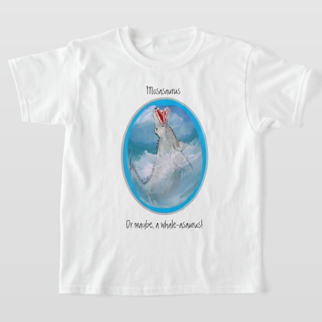 Masasaurus oder Whale-asaurus T-Shirt (Ablage )
