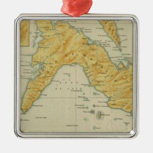 Masbate und Tico keine 17 Silbernes Ornament