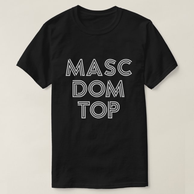 MASC DOM TOP (Design vorne)