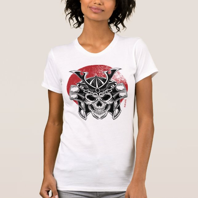 Máscara Samurai Oni / Samurai Oni Mask Women T-Shirt (Vorderseite)