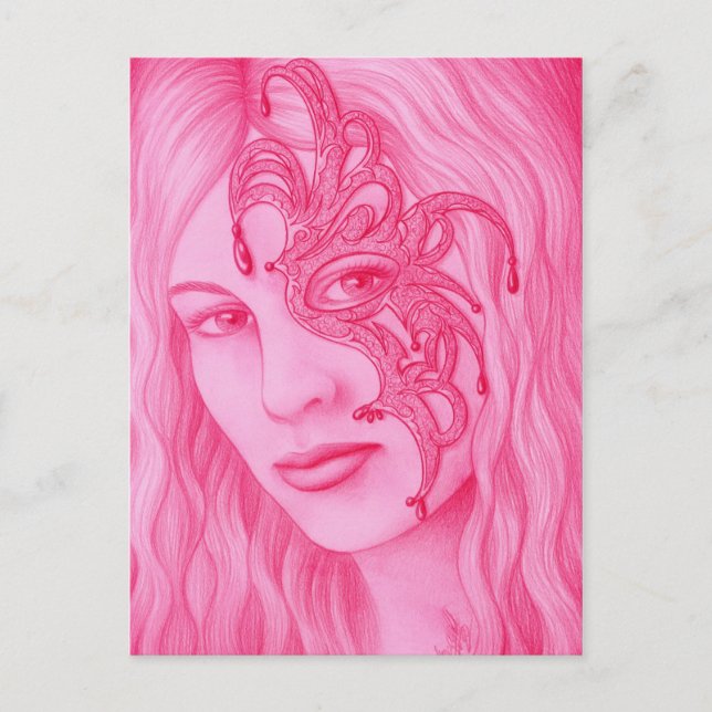 Mascarada Postkarte (Vorderseite)