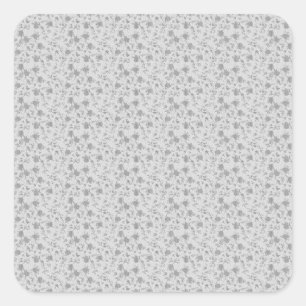 Maschendesign Fifty Quadratischer Aufkleber