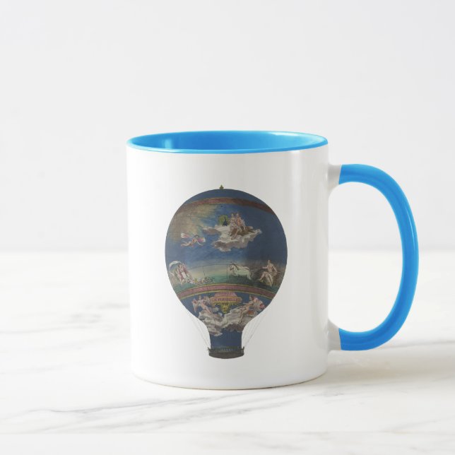 Maschine Aerostatique Heißluftballon Tasse (Rechts)