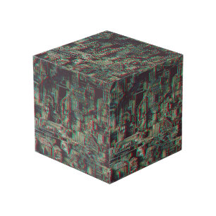 Maschinen-Holz-Würfel-Dekor Würfel