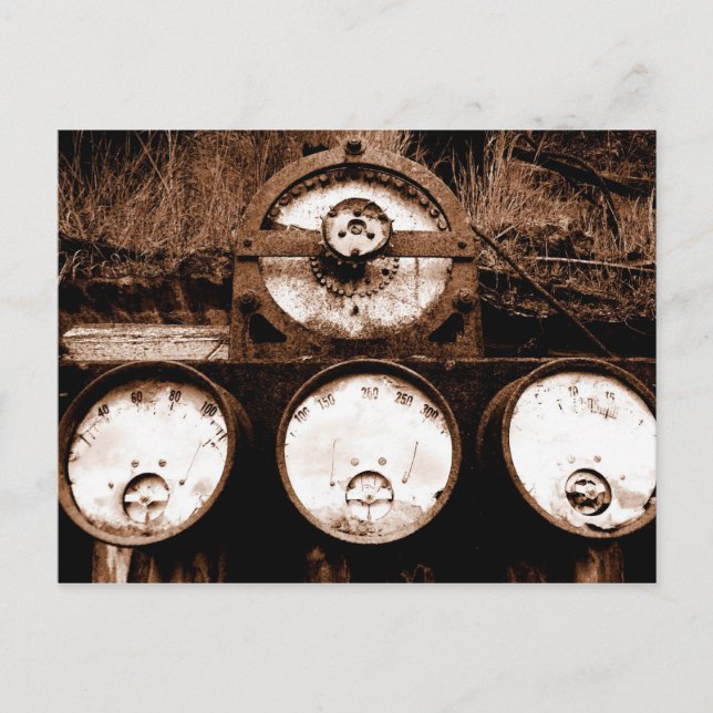 Maschinen Postkarte (Vorderseite)