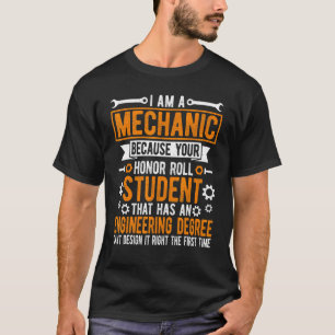 Maschinenbauer Auto Reparatur Sprichwort I m Mecha T-Shirt