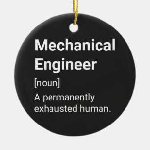 Maschinenbauingenieur - Definition des "Funny Spa Keramik Ornament