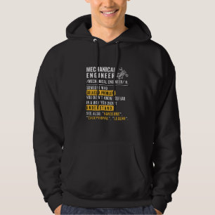Maschinenbauingenieur Definition Funny Job Hoodie