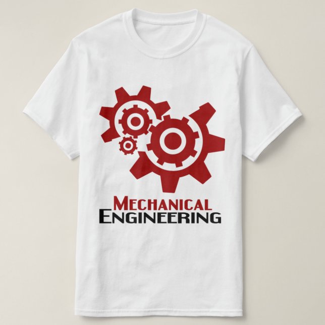 Maschinenbauingenieur T-Shirt (Design vorne)
