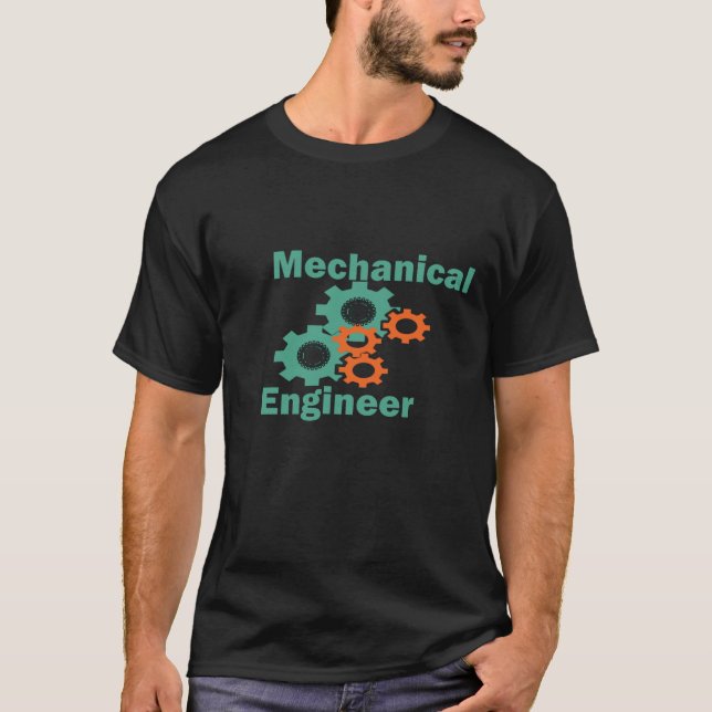 Maschinenbauingenieur T-Shirt (Vorderseite)