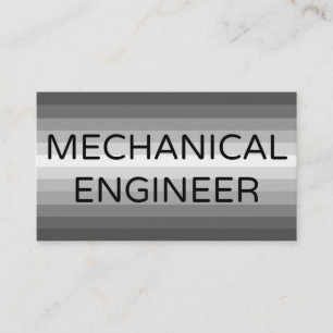 Maschinenbauingenieur Visitenkarte