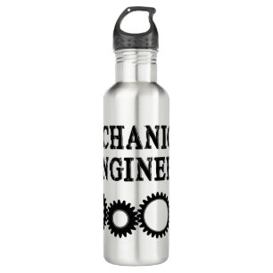 Maschinenbauingenieur Zahnräder Edelstahlflasche