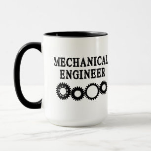 Maschinenbauingenieur Zahnräder Tasse