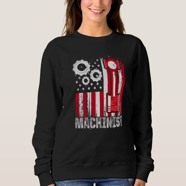 Maschinenbediener 1 sweatshirt (Vorderseite)