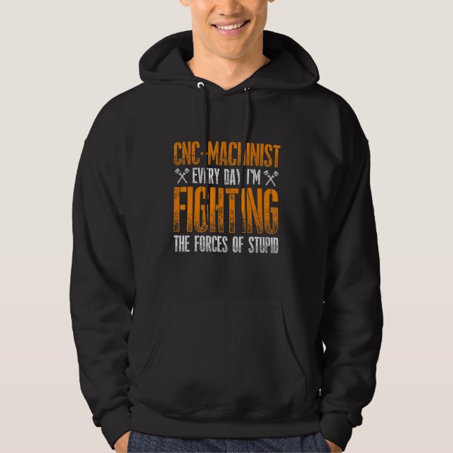 Maschinenbediener 7 hoodie (Vorderseite)