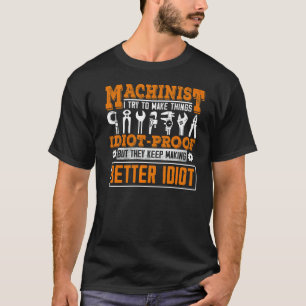 Maschinenbediener für Vater von Männern T-Shirt